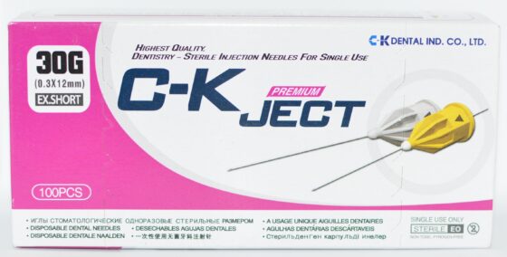 Anestetické ihly C-K Ject/HOGEN 0,3x12mm