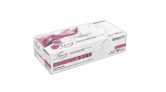 Nitrilové rukavice - perleťová ružová UNIGLOVES - 2641 2