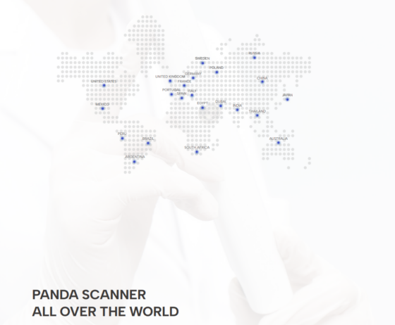 Panda Scanner P4 - Mapa Panda Scanner Maxilo Dental 6