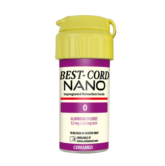 Best-Cord Nano Cerkamed - Best cord NANO CERKAMED Maxilo Dental retrakcne vlakno impregnovane c. 0 2