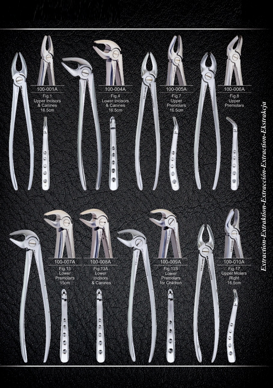 Extrakčné kliešte - anatomická rukoväť AR Instrumed - Image 2