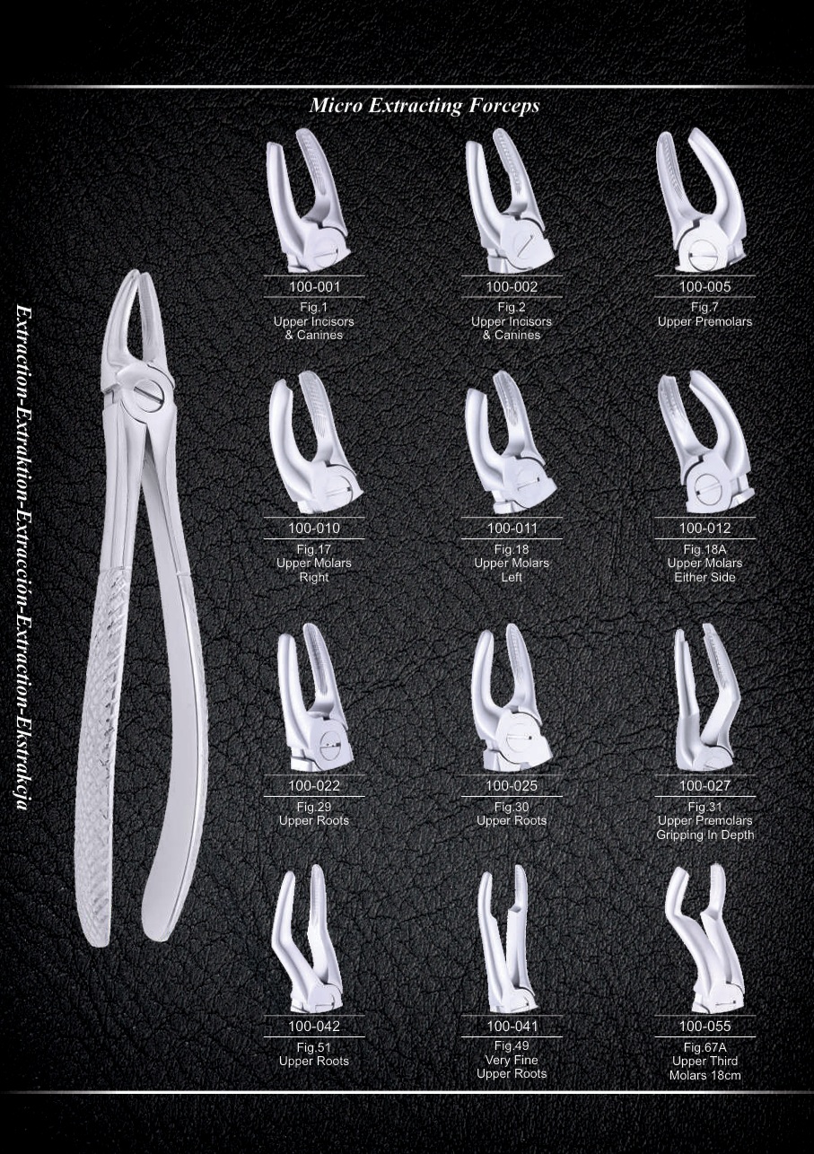 Extrakčné kliešte - štandardná rukoväť AR Instrumed